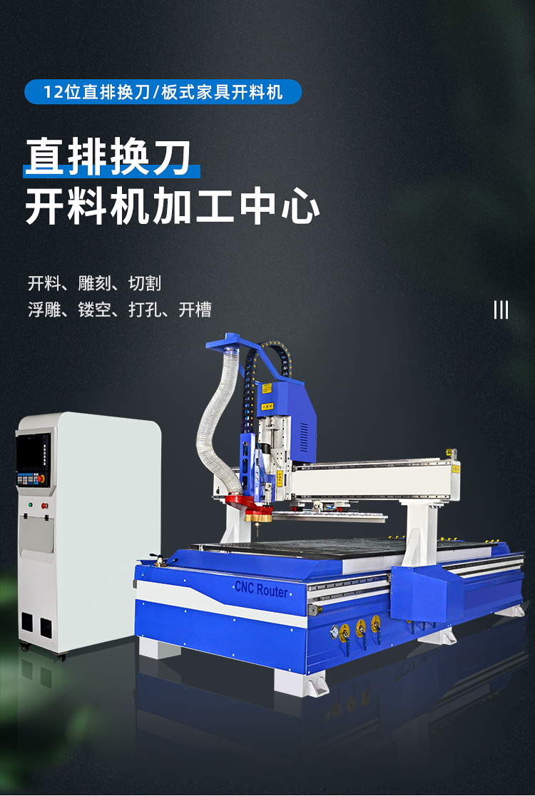 直排換刀數(shù)控開料機(jī)(圖1)